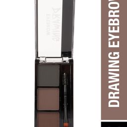 Hilary Rhoda 3 Shades Drawing Eyebrow Palette- 7.2 g- Shade- 02-10