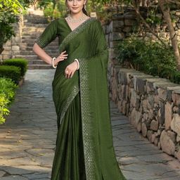 KALINI Embellished Beads and Stones Saree-image-44