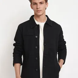 RARE RABBIT Men Washed Denim Jacket-27