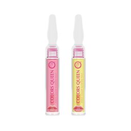Colors Queen Magic Color Glowing Pout Lip Gloss - 8 g - Yellow - Pink-10