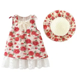 StyleCast x Revolte Floral Print Fit & Flare Mini Dress-picture-22