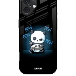 QRIOH Quirky Printed iPhone 16 Plus Back Case Mobile Accessories-picture-1