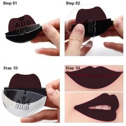 A.D.S Set Of 2 Lip Shape Apple Design Long Lasting Lipstick - 10 gM - Wine - 11 image 4