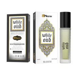 MEENA White Oud Long Lasting Attar - 6 ml-image-8