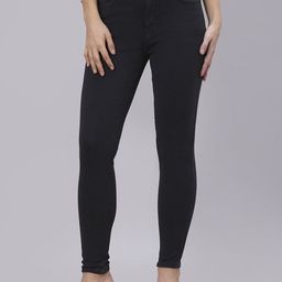 Rea-Lize Women Slim Fit High-Rise Stretchable Regular Jeans-image-50