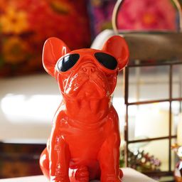 Pure Home and Living Orange Figurine Showpiece-image-6
