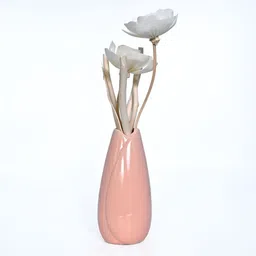 Cortina Pink Ceramic Flower Vases-image-51