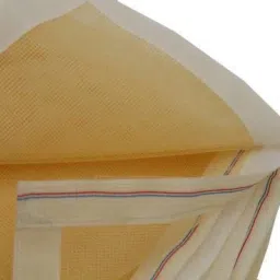 buyagain HDPE - High Density Poly Ethylene Infants Washable 2x4 ft ivory Heavy Quality Window Mosquito Net with Tape (Easily Open and Close) Mosquito Net image 3