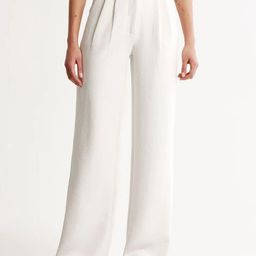 Chemistry Women Relaxed Straight Leg Straight Fit High-Rise Pleated Wide Leg Trousers-image-90