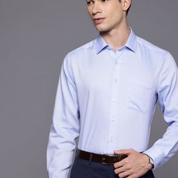Louis Philippe Slim Fit Pure Cotton Formal Shirt-picture-37