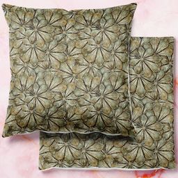 ArtzFolio Multicoloured Set of 2 Square Cushion Covers image 1
