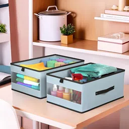 Myntra Elegant Homes Grey 2 Pieces Regular Drawer Organisers-14