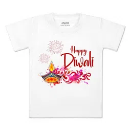 Arvesa Kids Typography Printed Applique T-shirt-picture-47