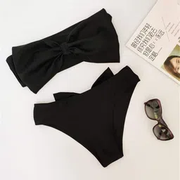 VAGHBHATT Swimwear Bow Bikini Set-image-21