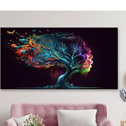 DEKORSTATION Multicoloured 1 Piece Canvas Other Wall Paintings-image-34