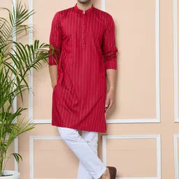See Designs Men Striped Kurta-picture-10