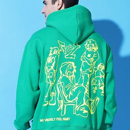 GRIFFEL Men Graphic Printed Hooded Sweatshirt-picture-14