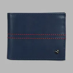 Men & Women Blue Artificial Leather Wallet-image-66