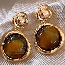 Anouk Contemporary Drop Earrings-55