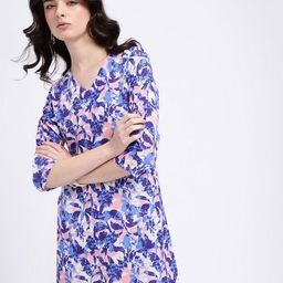 Anouk Rustic Floral Print V-Neck Straight Kurti-picture-40