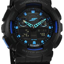 Sonata Unisex Patterned Dial & Straps Analogue and Digital Watch image 4