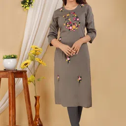 Mehsoos Women Thread Work Kurta-image-53
