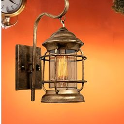 KINIS Gold-Toned Cylinder Shaped Metal Wall Lamp-image-21