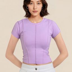 DressBerry Corset Style Crop Top-picture-29