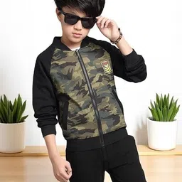 ACTLIVE Boys Black Cotton Blend Clothing Set-picture-14