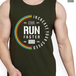 WOOSTRO Pack Of 2 Printed Combed Cotton Gym Vest RS26 CMB (MORE LGTGREEN) (RUN OLIVE)-image-75