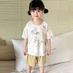 StyleCast x Revolte Girls Printed Round Neck T-Shirt With Shorts-picture-44