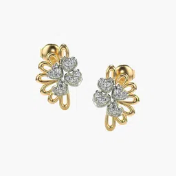 VALANOVA 14K Yellow Gold Certified 0.25Ct Lab Grown Diamond Earrings-picture-28