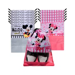 Aura Pink & White 12 Pieces Shoes Organiser-picture-26