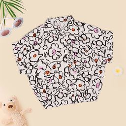 Pantaloons Junior Girls Floral Blouson Crop Top-image-15