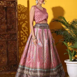 Chhabra 555 Printed Lehenga Choli With Dupatta image 2