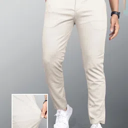 INDICLUB Men Regular Fit Mid-Rise Trousers-picture-48
