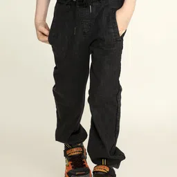 Cherry Crumble Boys Solid Regular Fit Mid-Rise Jeans-18