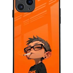 QRIOH Quirky Printed iPhone 11 Pro Back Case Mobile Accessories-image-73