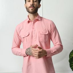 PEBCO Men Classic Slim Fit Opaque Casual Shirt-image-67