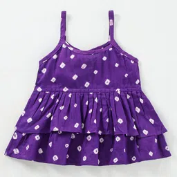 JAV CREATIONS Polka Dot Print Cotton Top-image-31