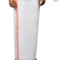 Ramraj Pack of 2 Men Solid Border Dhoti-image-57