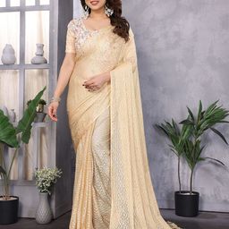 Moda Rapido Woven Design Supernet Saree-image-72