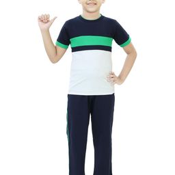 CHANDRIKA Kids-Boys Green Clothing Set-image-82