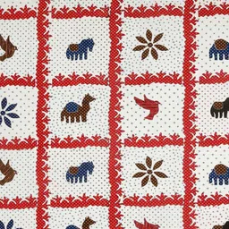 LIVING ROOTS White & Red Ethnic Motifs 210 TC King Bedsheet with 2 Pillow Covers-image-62