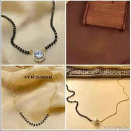 Anouk Pack of 4 Brass Mangalsutra-31