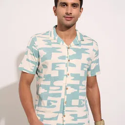 7 Alt by Pantaloons Men Slim Fit Opaque Casual Shirt-image-33