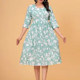 TANISHA Floral Print Maternity A-Line Dress-picture-15