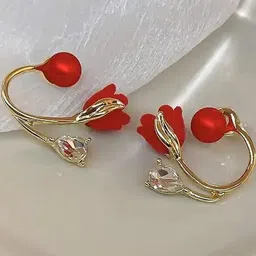 ONUYX Girls Gold-Plated Zircon Studs-image-90