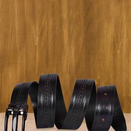 Sassora Men Embellished Leather Belt-image-61