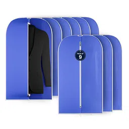 Kuber Industries Blue 9 Pieces Suit Organiser-image-10